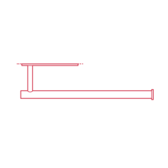 Objects Paper Towel Holders Adsweer Under Cabinet Paper Towel Holder Outline Svg Vector, Free Vectors File